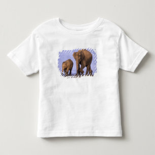インド、ナガールホール国立公園。アジアゾウ トドラーTシャツ