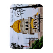 インド，ニューデリー マグネット (縦)