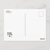 インド、ハイデラバード、シャルミナール ポストカード (裏面)