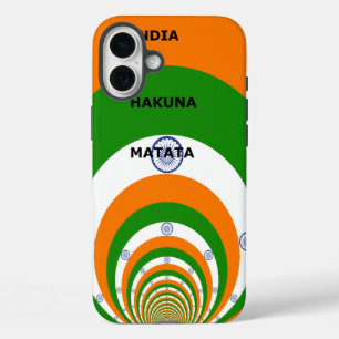 インド・ハクナ・マタタ iPhone 16 PLUSケース
