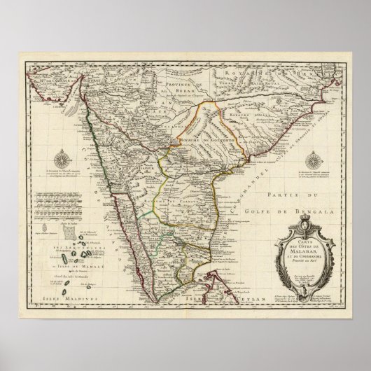 インド、バングラデシュ、アジア ポスター (正面)