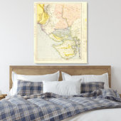 インド、パキスタン キャンバスプリント (インサイチュ (寝室))