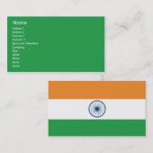 インド-ビジネス 名刺 (正面/裏面)