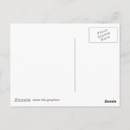 インド, ペイントされた象 ポストカード (裏面)