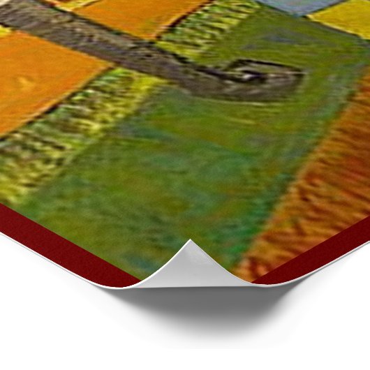 インド ポスター (角)