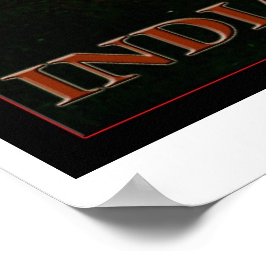 インド ポスター (角)