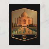 インド ポストカード (正面)