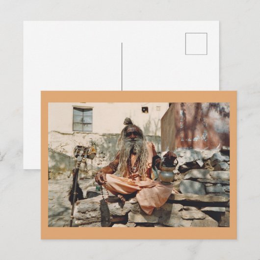 インド ポストカード (正面/裏面)