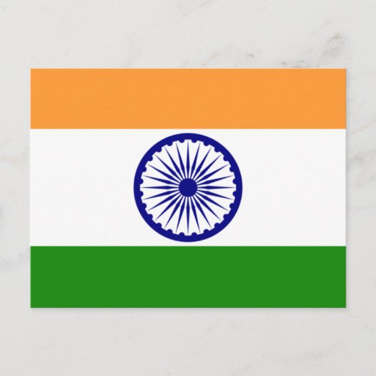 インド ポストカード (正面)