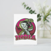 インド ポストカード (スタンド正面)