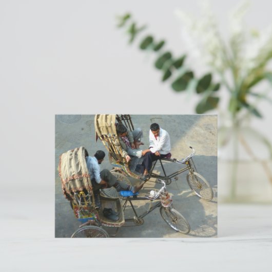 インド ポストカード (スタンド正面)