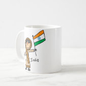 インド マグカップ (正面左)
