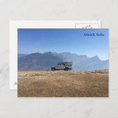 インド,マナリ ポストカード (正面/裏面)