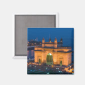 インド・ムンバイ（ボンベイ）：インドの玄関口/ マグネット (正面/裏面)