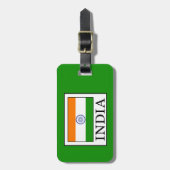 インド ラゲッジタグ (正面縦)