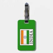 インド ラゲッジタグ (裏面縦)
