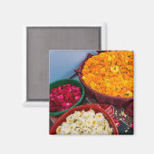 インド、ラジャスタン、ピパール マグネット (正面/裏面)