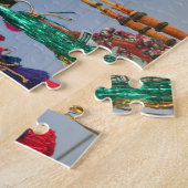 インド、ラジャスタン、プシュカル:プシュカル・ラクダ・フェア、 ジグソーパズル (側面)