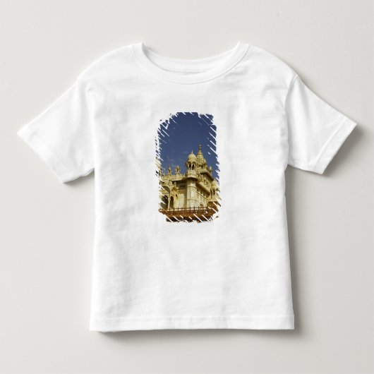 インド、ラージャスターン州 事故に遭った女性 トドラーTシャツ (正面)
