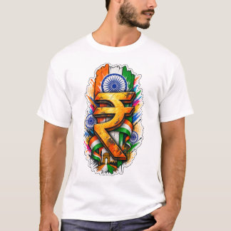 インド・ルピー記号 Tシャツ