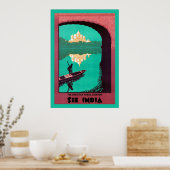 インド~ヴィンテージ旅行を見る ポスター (キッチン)