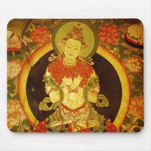 インド-壁画02 マウスパッド (正面)
