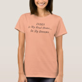 インド 夢の家 国 旅行 場所 Tシャツ (正面)