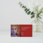 インド: 花嫁の名刺 名刺 (スタンド正面)