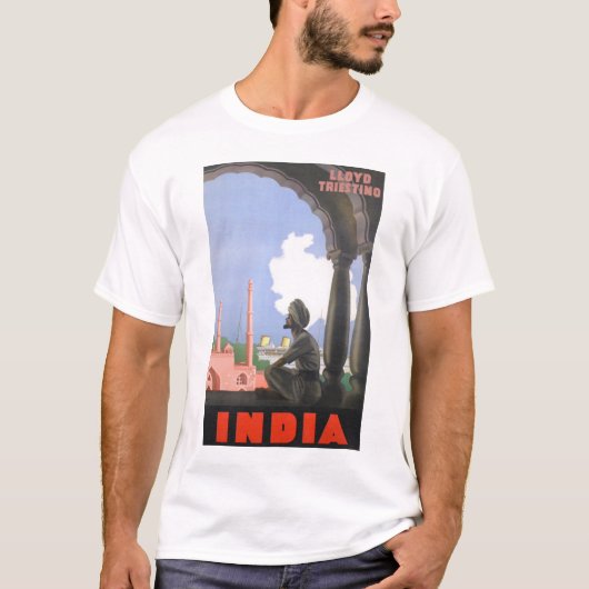 インド–1927 Tシャツ (正面)