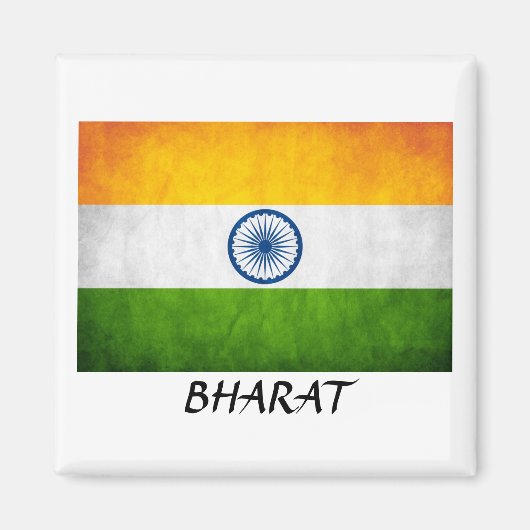 インド「BHARAT」 マグネット (正面)