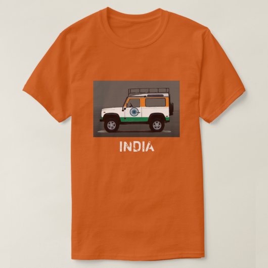 インド Tシャツ (デザイン正面)