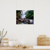 インド、Uttar Kannada、Sathodi秋 ポスター (キッチン)