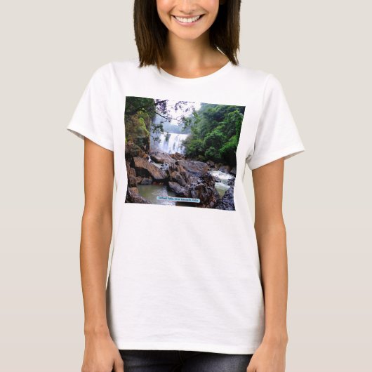 インド、Uttar Kannada、Sathodi秋 Tシャツ (正面)