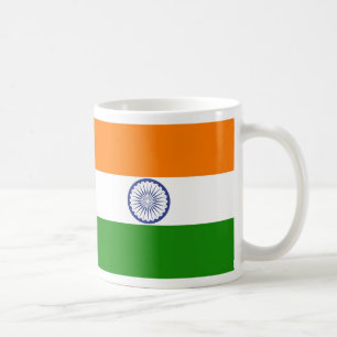 インドAshokaのチャクラの国旗 コーヒーマグカップ