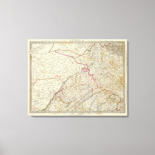 インドIX キャンバスプリント (正面)