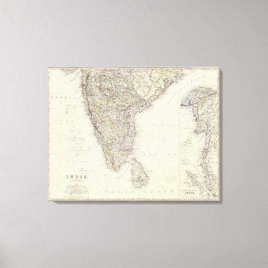 インドS キャンバスプリント (正面)