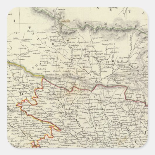 インドX スクエアシール (正面)