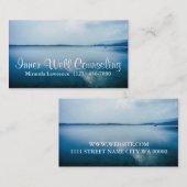 インナーウェルカウンセリングセラピーセラピスト 名刺 (正面/裏面)