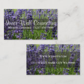 インナーウェルカウンセリングセラピーセラピスト 名刺 (正面/裏面)