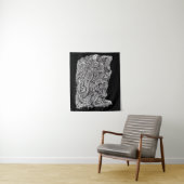 インナースケッチダークタペストリー タペストリー (インサイチュ)