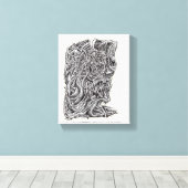 インナースケッチ キャンバスプリント (インサイチュ (ウッドフロア))