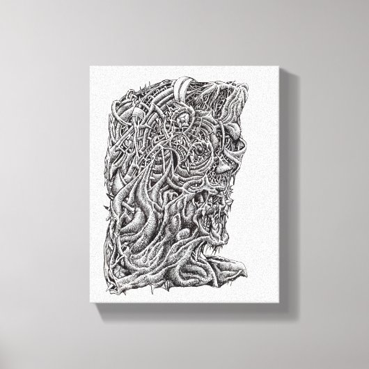 インナースケッチ キャンバスプリント (正面)