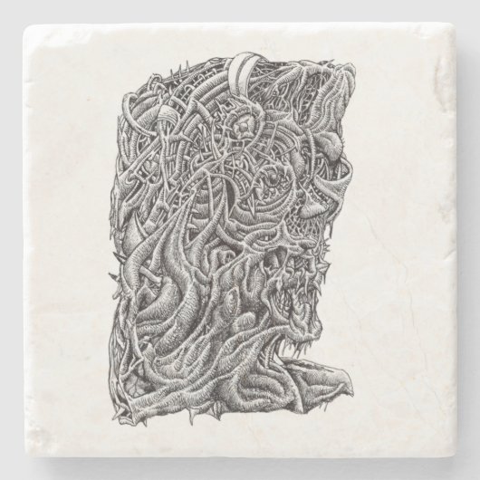 インナースケッチ ストーンコースター (正面)