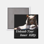 インナータイガー子猫 マグネット (正面/裏面)