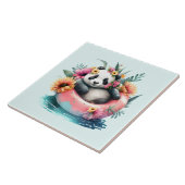 インナーチューブを冷やしたかわいいパンダ タイル (側面)