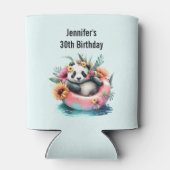 インナーチューブを冷やしたかわいいパンダ 缶クーラー (裏面)