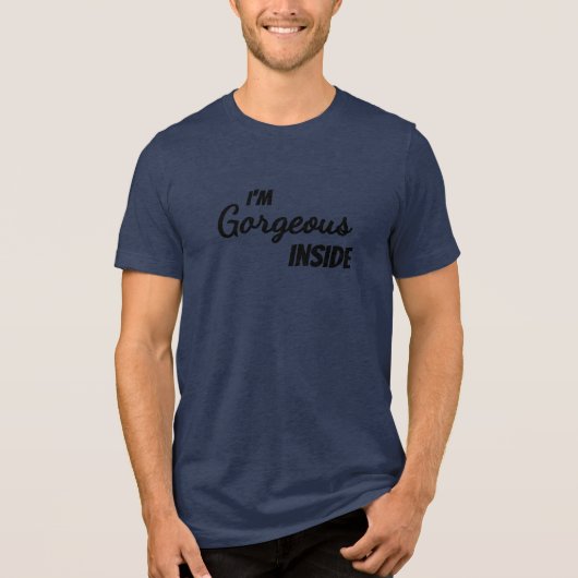 インナービューティー 私は中身が美しい トライブレンドTシャツ (正面)