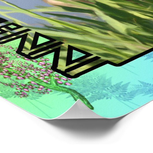 インナーピースカナダグース感動的引用文 ポスター (角)