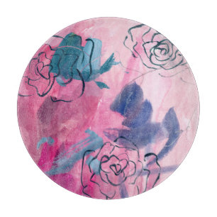 インナーミュージック-フローラスケッチ カッティングボード