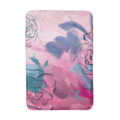 インナーミュージック-フローラスケッチ バスマット (正面縦)